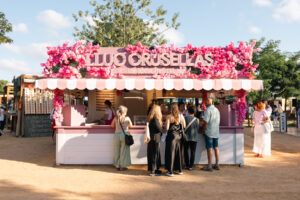 Imatge frontal de l'estand de Lluc Crusellas a La Santa Market