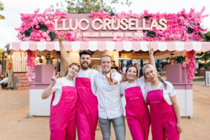 Lluc Crusellas a la La Santa Market, el mercat de tendència de la Costa Brava